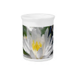 Beautiful lotus flowers and meaning beverage pitcher