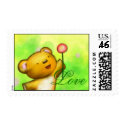 Beautiful Love Baby Bear 1med postage