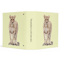 Beautiful Majestic Lioness Binders