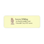 Beautiful Majestic Lioness Return Address Label
