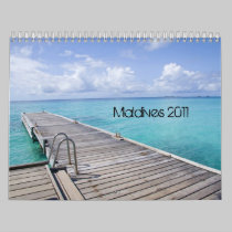 Beautiful Maldives Beach Calendar 2012 calendars