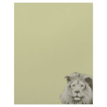 Beautiful Male Lion Letterhead Template