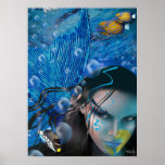 Beautiful Mara Mermaid Poster posters