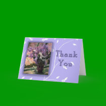Beautiful Mary Cassat Lilacs Thank You Cards by greenbaby Beautiful Mary Cassat Lilacs Thank You Cards