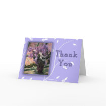 Beautiful Mary Cassat Lilacs Thank You Cards by greenbaby Beautiful Mary Cassat Lilacs Thank You Cards