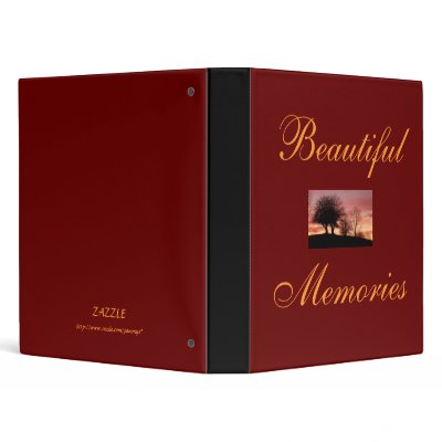 Beautiful, Memories-Sunset Binder by pammys