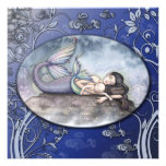 Beautiful Mermaid Baby Shower Invitations