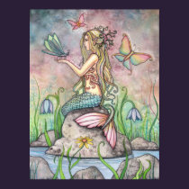 Beautiful Mermaid Poster by Molly Harrison posters