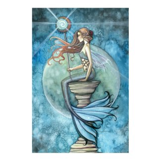 Beautiful Mermaid Poster Print by Molly Harrison print