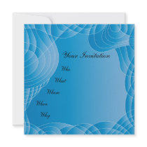 Beautiful modern invitation