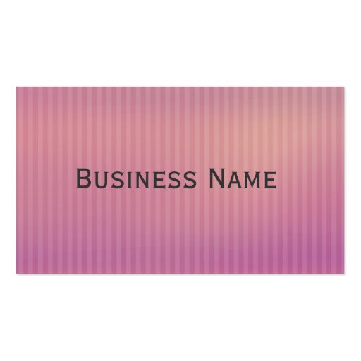 Beautiful modern stripes design business card (front side)