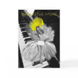 Beautiful Mom Birthday Card, Show Girl Card