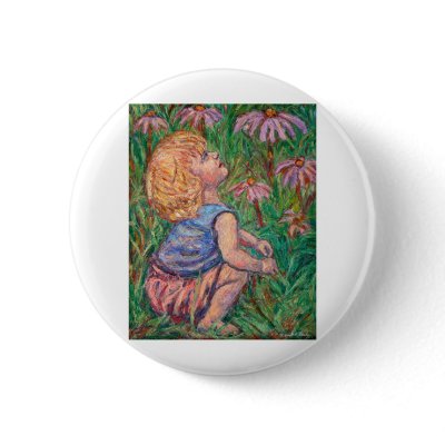 Beautiful Moment Button by newriverartist