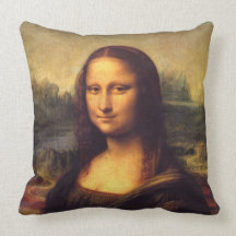 Beautiful Mona Lisa Pillows