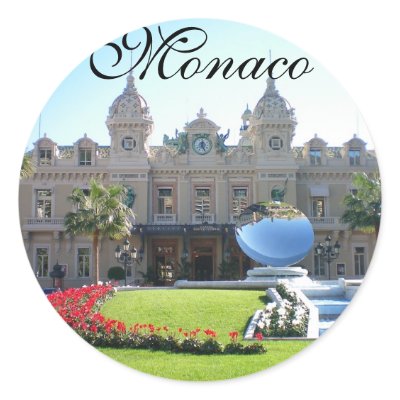 Beautiful Monaco Stickers by greenhotdoggie