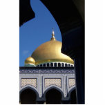 Beautiful Mosque With Gold Plated Dome Acrylic Cut Out