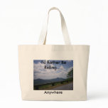 Beautiful Mountains and Sky View Tote Bags