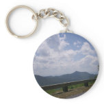 Beautiful Mountains and Sky View keychains