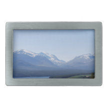 BEAUTIFUL MOUNTAINS RECTANGULAR BELT BUCKLES