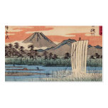 Beautiful Mt. Fuji in Japan, circa 1800s Business Card Templates