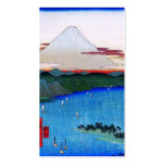 Beautiful Mt. Fuji in Japan, circa 1800s Business Card