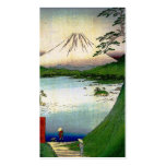 Beautiful Mt. Fuji in Japan, circa 1800s Business Card