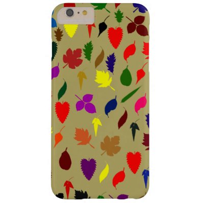 Beautiful Multicolor Floral Leaf Pattern Barely There iPhone 6 Plus Case