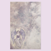 Beautiful Mystic Angel Stationary stationery