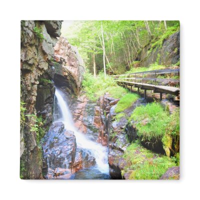 Beautiful Natural Waterfall Scenery NH Magnet by paulbatesphoto