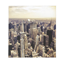 Beautiful New York City Skyscrapers Skyline Notepads