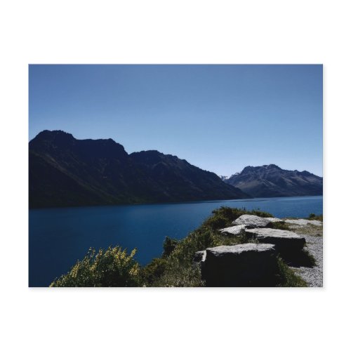 Beautiful New Zealand, South Island postcard