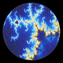 Beautiful Numbers - Fractal Sticker stickers