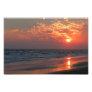 Beautiful "Ocean Sunset" (Oak Island, NC) Art Photo