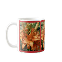 Beautiful Orange Flowers mugs