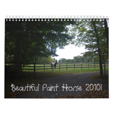 Beautiful Paint Horse 2010! Calendar by kyderbydva