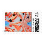 Beautiful Pastel Postage Stamp