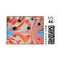 Beautiful Pastel Postage Stamp