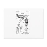 Beautiful patent drawing of Egyptian Princess Postcards