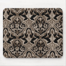 Beautiful pattern Sepia Mousepad