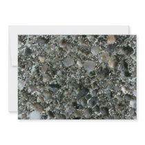 Beautiful Pebbles from Carate Osa Pensular, Costa Personalized Invites