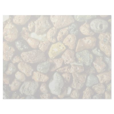 Beautiful Pebbles from Hana, Maui Customized Letterhead by inspirelove