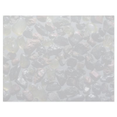 Beautiful Pebbles from Koki, Maui Personalized Letterhead by inspirelove