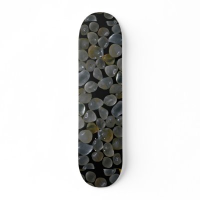 Beautiful Pebbles from Luderitz, Namibia, frosted Skate Board by inspirelove
