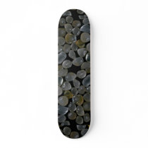 Beautiful Pebbles from Luderitz, Namibia, frosted Skate Board