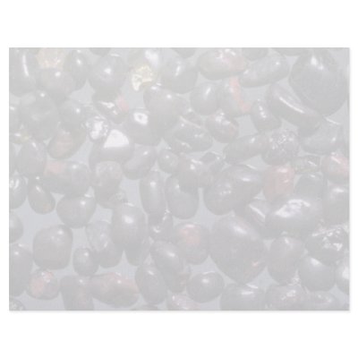 Beautiful Pebbles from Magnetite, Oneuli, Puu Olai Custom Letterhead by inspirelove