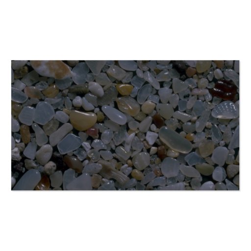 Beautiful Pebbles from Mazatlan, Mexico Business Card (back side)