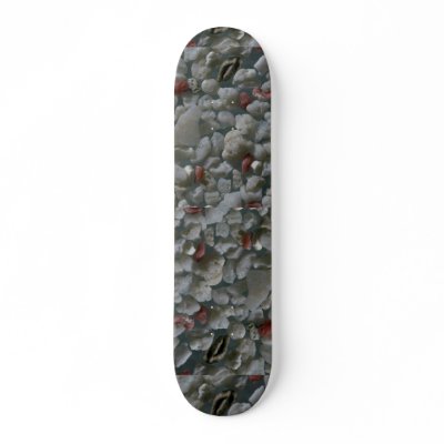 Beautiful Pebbles from Santa Cruz, Phillipines Custom Skate Board by inspirelove