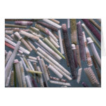 Beautiful Pebbles from Sea urchin spines Greeting Card
