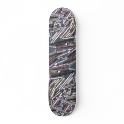 Beautiful Pebbles from Sea urchin spines Skate Board Deck by inspirelove