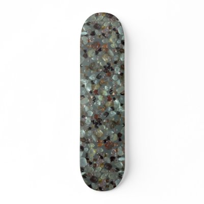 Beautiful Pebbles from South Cove, Pt. Arago, Oreg Skateboard by inspirelove